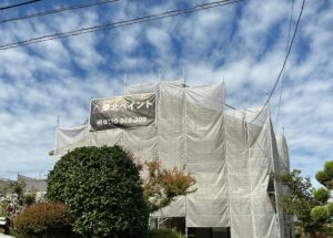 盛岡市　屋根・外壁塗装現場より