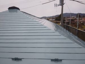 矢巾町　屋根・外壁塗装現場より②