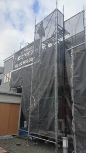 盛岡市　屋根・外壁塗装現場より