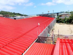 仙台市　屋根塗装現場より⑤